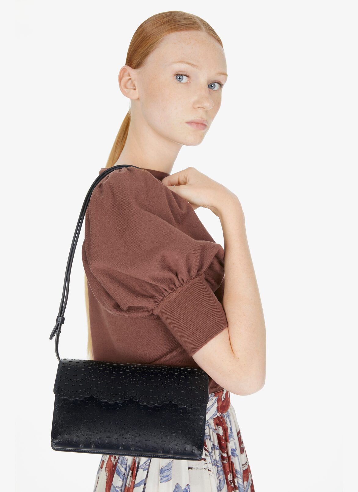 Lulu 22 shoulder bag ALAÏA NIGHT BLUE LULU 22 SHOULDER BAG